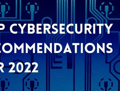 Top Cybersecurity Recommendations for 2022